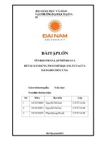 BÀI tập lớn tên học PHẦN lập TRÌNH JAVA đề tài xây DỰNG PHẦN mềm QUẢN lý của cửa HÀNG bán THÚ CƯNG 