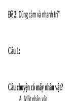 đọc thầm 2 Tiếng Việt