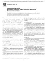 ASTM d2196 20 Standard Test Methods for Rheological Properties