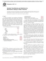 ASTM A370-21. Standard Test Methods and Definitions for Mechanical Testing of Steel Products