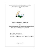 Một số phương pháp giải phương trình nghiệm nguyên nhằm nâng cao chất lượng học sinh giỏi