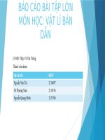 Báo cáo bài tập lớn môn học vật lí bán dẫn đề tài mạch led nhấp nháy chạy theo vòng