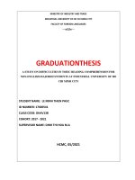 A study on difficulties in toeic reading comprehension for non english majored students at industrial university of ho chi minh city graduation thesis   faculty of foreign languages