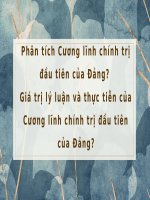 PowerPoint TT Lịch Sử Đảng Cộng Sản Việt Nam
