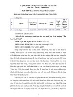 Một số giải pháp dạy hình học cho học sinh lớp 2 tại trường tiểu học ninh nhất