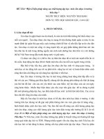 Một số biện pháp nâng cao chất lượng dạy học môn âm nhạc ở trường tiểu học