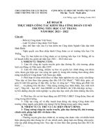 Kế hoạch ủy ban kiểm tra CĐCS