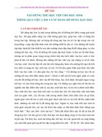 skkn tạo hứng thú học tập thông qua đồ dùng dạy học