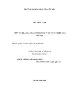 Phân Tích Báo Cáo Tài Chính Công Ty Cổ Phần Nhiệt Điện Phả Lại.pdf