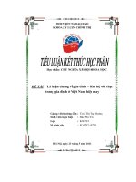 Đề tài lý luận chung về gia đình – liên hệ với thực trang gia đình ở việt nam hiện nay