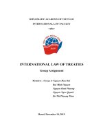 International law of treaties group assignment gulf of maine case, icj report, 1984