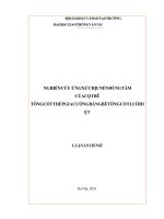 Nghiên cứu ứng xử chịu nén đúng tâm của cột bê tông cốt thép gia cường bằng bê tông cốt lưới dệt