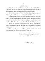 Nghiên cứu ảnh hưởng của tải trọng đến độ thấm clorua của bê tông làm cầu sử dụng phụ gia chống thấm nước luận văn thạc sĩ chuyên ngành xây dựng cầu hầm