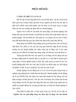 Nghiên cứu các giải pháp nâng cao hiệu quả sử dụng vốn của doanh nghiệp vận tải đường sắt trong giai đoạn hiện nay,luận án thạc sĩ khoa học kinh tế