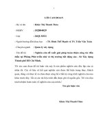 Nghiên cứu đề xuất giải pháp hoàn thiện công tác đấu thầu tại phòng phát triển nhà và thị trường bất động sản sở xây dựng thành phố hồ chí minh