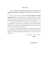 Nghiên cứu giải pháp hợp lý trong quản lý tổ chức thi công cọc xi măng đất theo công nghệ jet grouting