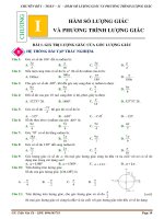 Bài tập trắc nghiệm  chuong  1 toan 11  KNTT