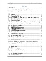 Thiết kế máy phay CNC 4 trục