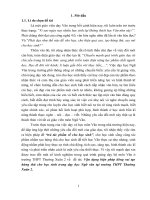 (Skkn 2023) vận dụng biện pháp đóng vai tạo hứng thú cho học sinh trong dạy học ngữ văn tại trường thpt thường xuân 2