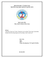 Đề bài trình bày lý luận của c mác về hàng hóa sức lao động thực trạng và giải pháp để phát triển thị trường hàng hóa sức lao động ở nước ta hiện nay