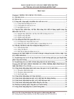 BÁO CÁO ĐỀ XUẤT CẤP GIẤY PHÉP MÔI TRƯỜNG của “Nhà máy xử lý nước thải thành phố Bắc Ninh”