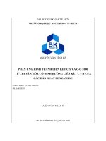 Phản ứng hình thành liên kết c s và c o mới từ chuyển hóa có định hướng liên kết c h của các dẫn xuất benzamide