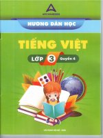 Bộ tài liệu hướng dẫn học Tiếng Việt lớp 3 quyển 4 của trường Archimedes