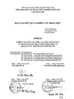 Luận Văn Báo Cáo Kết Quả Nghiên Cứu Khoa Học Nghiên Cứu Chọn Tạo Giống Lúa Nước Chất Lượng Và Chuyển Giao Kỹ Thuật Nhân Giống Phục Vụ Cho Sản Xuất Trên Địa Bàn Tỉnh Phú Yên.pdf