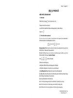 Bộ tài liệu hướng dẫn học Toán 4 quyển 3 của trường Archimedes