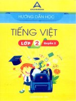 Bộ tài liệu hướng dẫn học Tiếng Việt lớp 2 quyển 2 của trường Archimedes