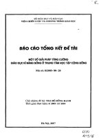 Luận Văn Một Số Giải Pháp Tăng Cường Giáo Dục Kỹ Năng Sống Ở Một Số Trung Tâm Học Tập Cộng Đồng.pdf