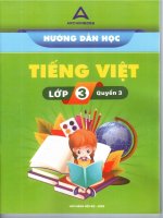 Bộ tài liệu hướng dẫn học Tiếng Việt lớp 3  quyển 3 của trường Archimedes