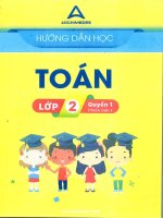 Bộ tài liệu hướng dẫn học Toán lớp 2 quyển 1 của trường Archimedes