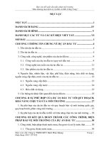 Báo cáo đề xuất cấp giấy phép môi trường “Khu thương mại dịch vụ và dân cư Bắc Cống Vong”