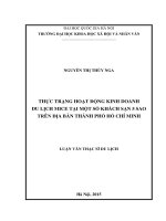 Luận Văn Du Lịch, Kinh Doanh Du Lịch, Khách Sạn, Thành Phố Hồ Chí Minh.pdf