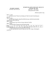 De thi giua hoc ki 2 mon dia li lop 6 nam 2022 2023 co dap an truong thcs yen loi 9725