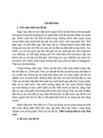 Tiểu Luận Đầu Tư Quốc Tế Đề Tài Môi Trường Đầu Tư Của Thái Lan