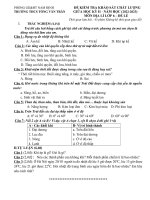 De thi giua hoc ki 2 mon dia li lop 6 nam 2022 2023 co dap an truong thcs tong van tran 9558