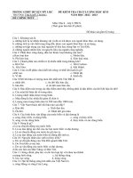 De thi hoc ki 2 mon dia li lop 6 nam 2022 2023 co dap an truong thcs my thang 6402