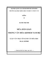 Múa Dân Gian Trong Văn Hóa Khmer Nam Bộ .Pdf