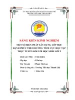 Phạm thị lụa chủ nhiệm lớp 2