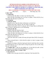 Giáo án lịch sử và địa lí 8 (phần địa lí) sách kết nối tri thức với cuộc sống