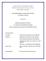 Định kiến giới trong tình dục của sinh viên tp  hcm hiện nay (điển cứu trường hợp sinh viên đại học mở thành phố hồ chí minh) đề tài sinh viên nghiên cứu khoa học cấp trường   2013