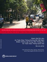 Chuỗi Báo cáo Phân tích về Ngành Giao thông Vận tải Việt Nam Trần Thị Vân Anh, Alina F. Burlacu, Martin Small, Mirick Paala, Nguyễn Hữu Đức và Lê Huy Trí Public Disclosure Authorized Public D