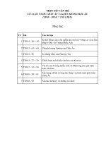 Một số vấn đề của các nước châu âu và liên minh châu âu (2010   2014) tài liệu phục vụ nghiên cứu (lưu hành nội bộ)