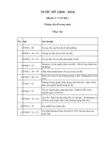 Nước mỹ (2010   2014)  tài liệu phục vụ nghiên cứu (lưu hành nội bộ)  q 1, những vấn đề trong nước