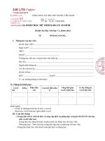 Hồ sơ nhập học ie junior (nhóm nhỏ)