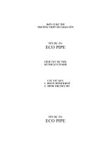 Báo cáo khoa học kĩ thuật đề tài ống xả thông minh giảm ô nhiềm môi trường