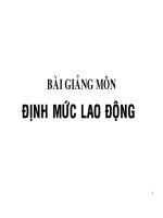 Định mức lao động P2