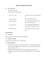 Thuyết minh tính toán bản vẽ autocad công trình đài liệt sỹ